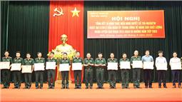 Đảng ủy Quân sự tỉnh Bắc Giang tiếp tục lãnh đạo nâng cao chất lượng huấn luyện theo Nghị quyết 765